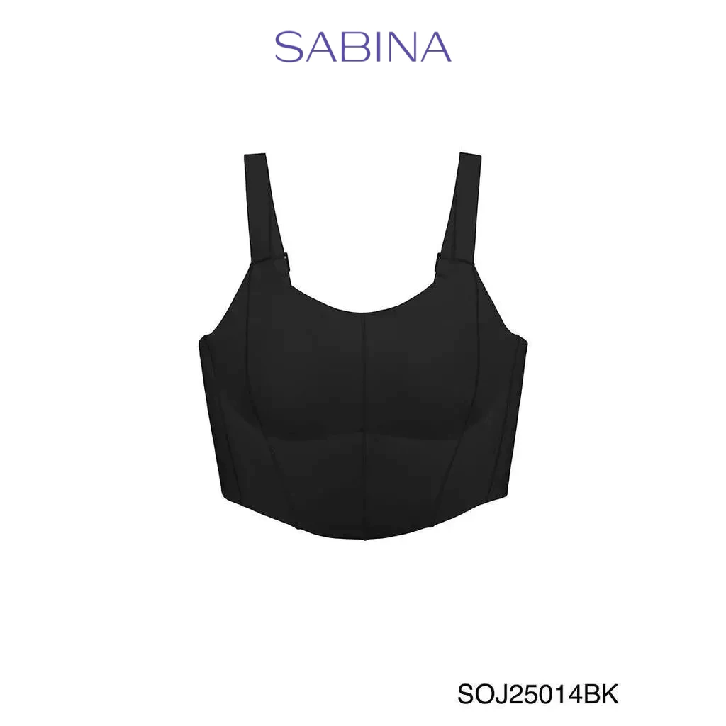 เสื้อออกกำลังกายคอเซ็ท รหัส SOJ25014BK - สีดำ