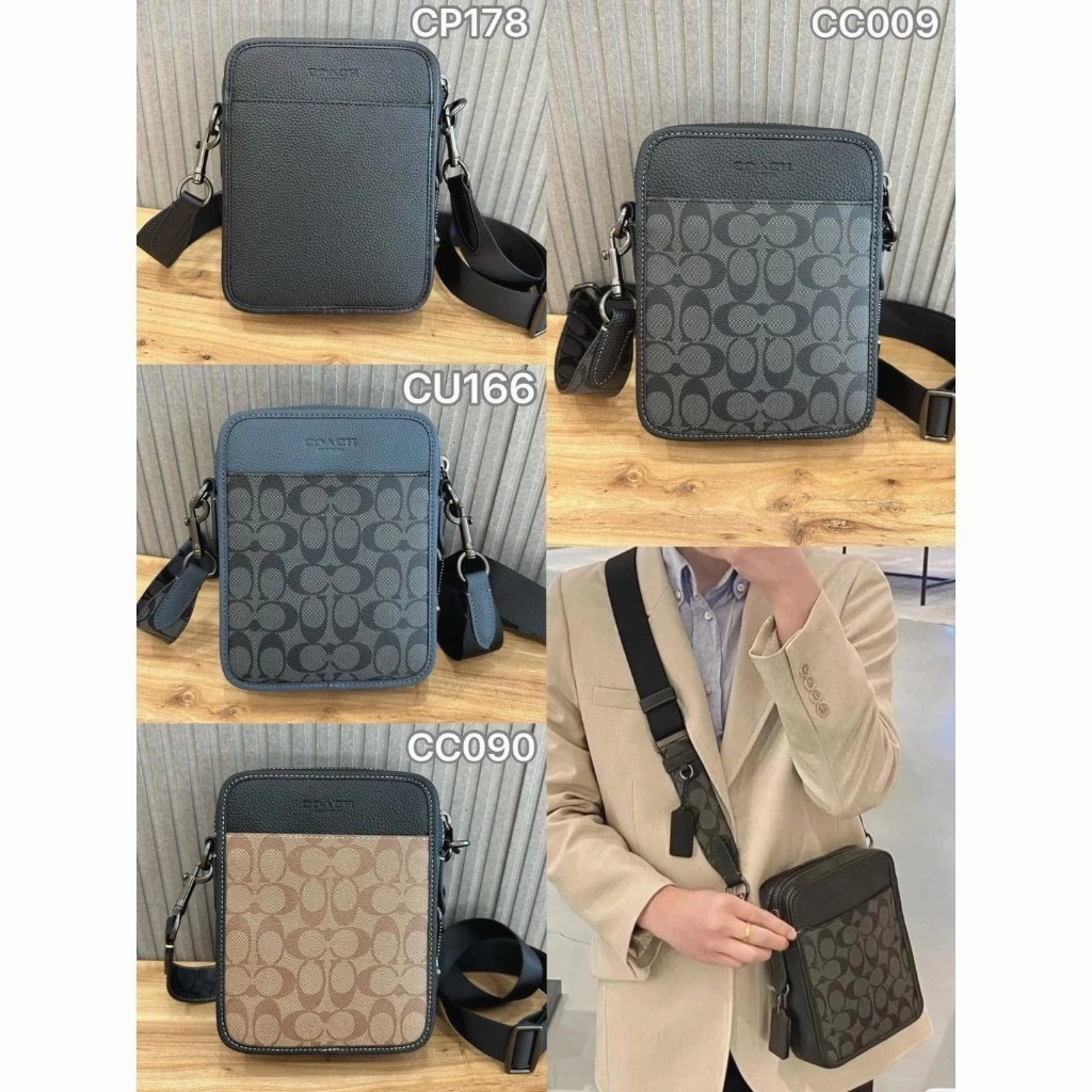 Crossbody CY894 CY895 CC009 CG996 กระเป๋าสะพายข้าง กระเป๋าผู้ชาย กระเป๋าใส่โทรศัพท์ D45C6H12