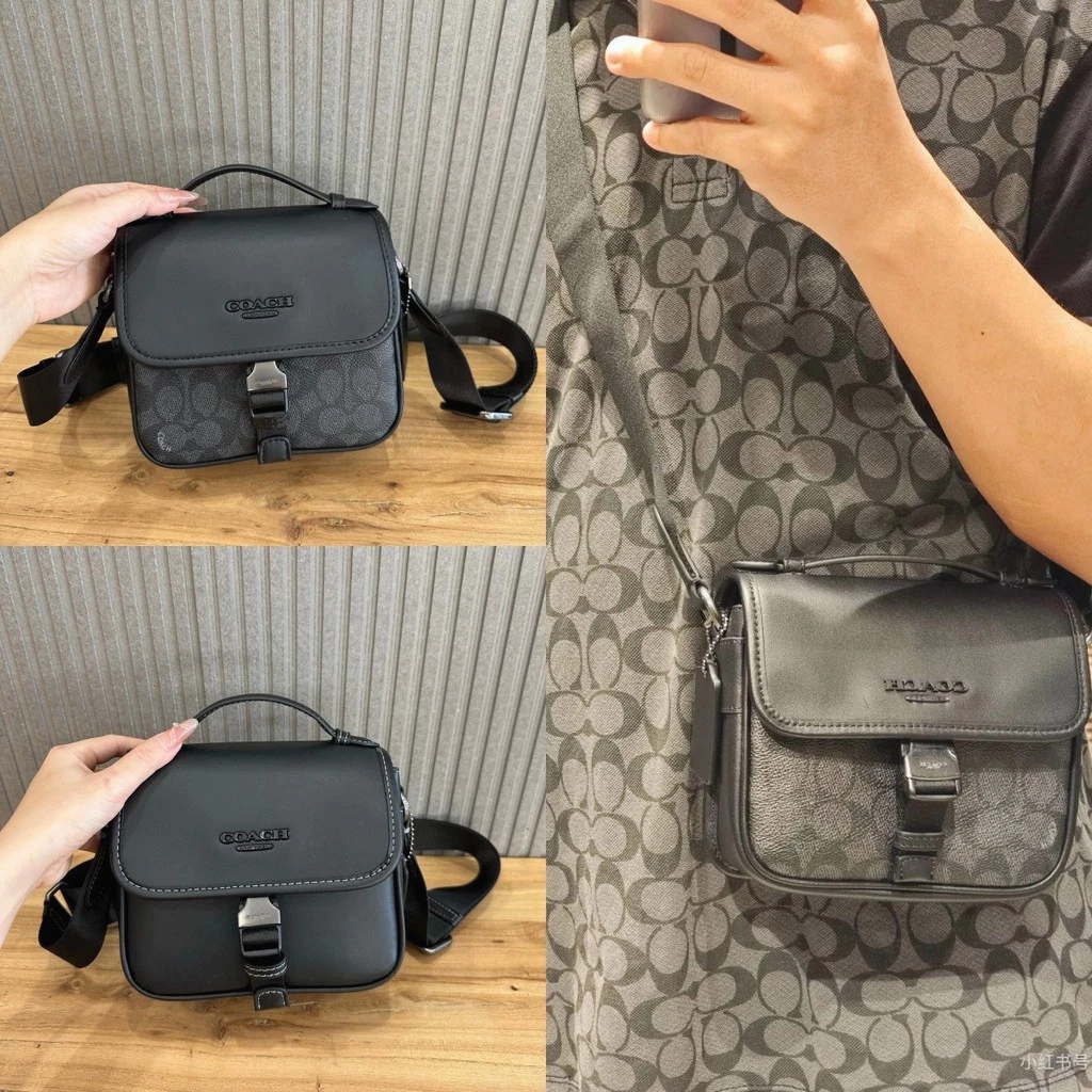 Crossbody Bag CBG12 กระเป๋าสะพายข้าง กระเป๋าผู้ชาย D45C6H12