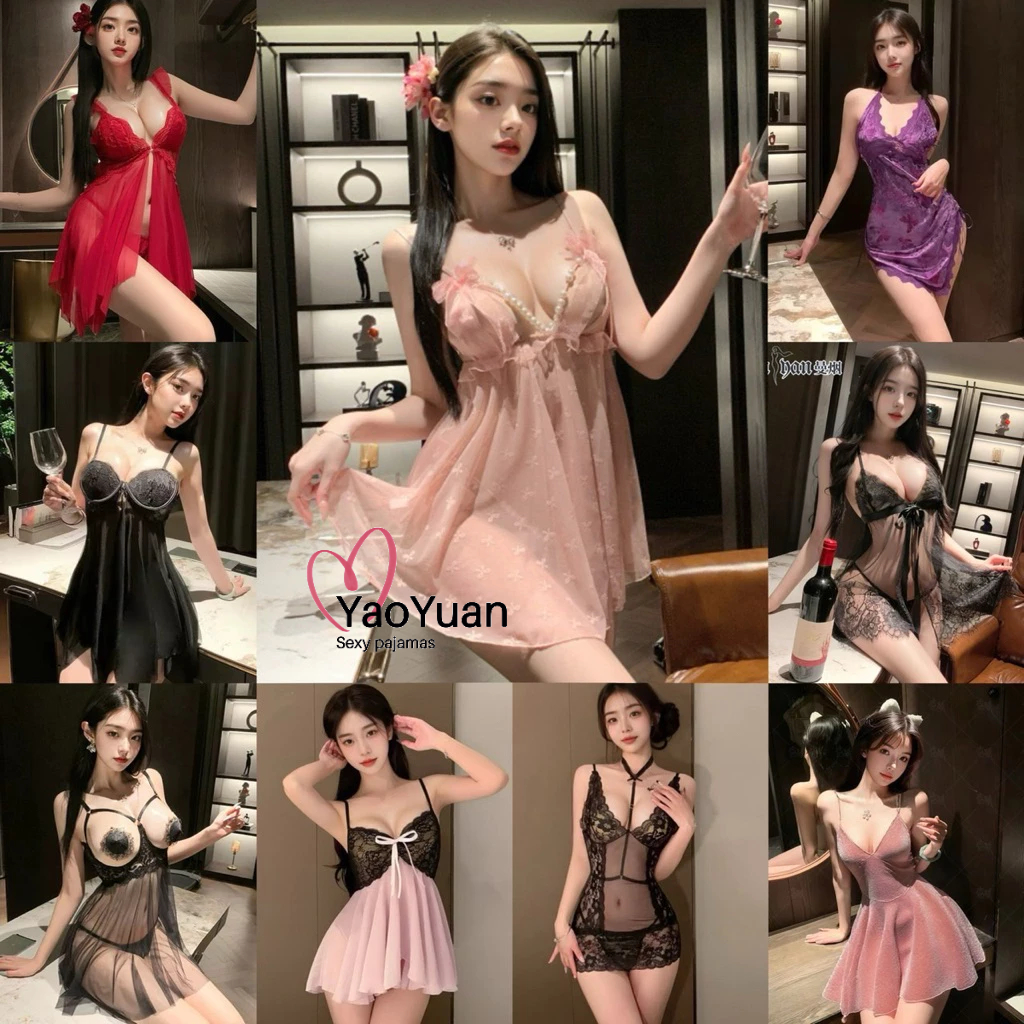ชุดนอนไม่ได้นอน รวมชุดนอนซีทรู R/D001 ชุดนอนเซ็กซี่