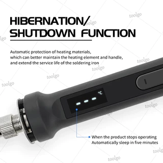 หัวแร้งบัดกรี 100W ปรับอุณหภูมิได้ จอLCD หัวแร้งไฟฟ้า เครื่องเชื่อมDigital display Soldering Iron