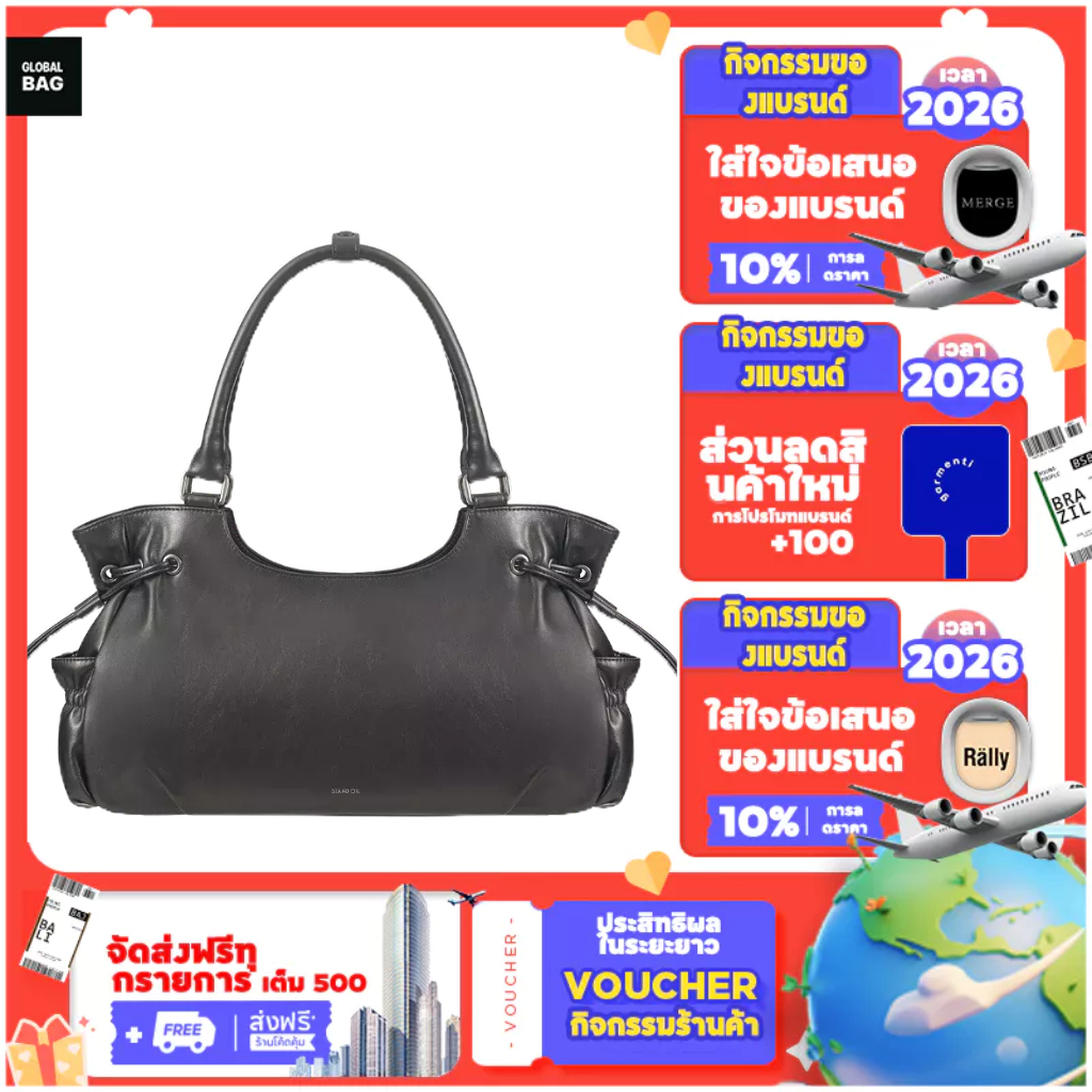 【STAND BAG】 Breezy Bag Mini / 4 colors กระเป๋าเกาหลี กระเป๋าถือ กระเป๋าครอสบอดี้ กระเป๋าโท้ท