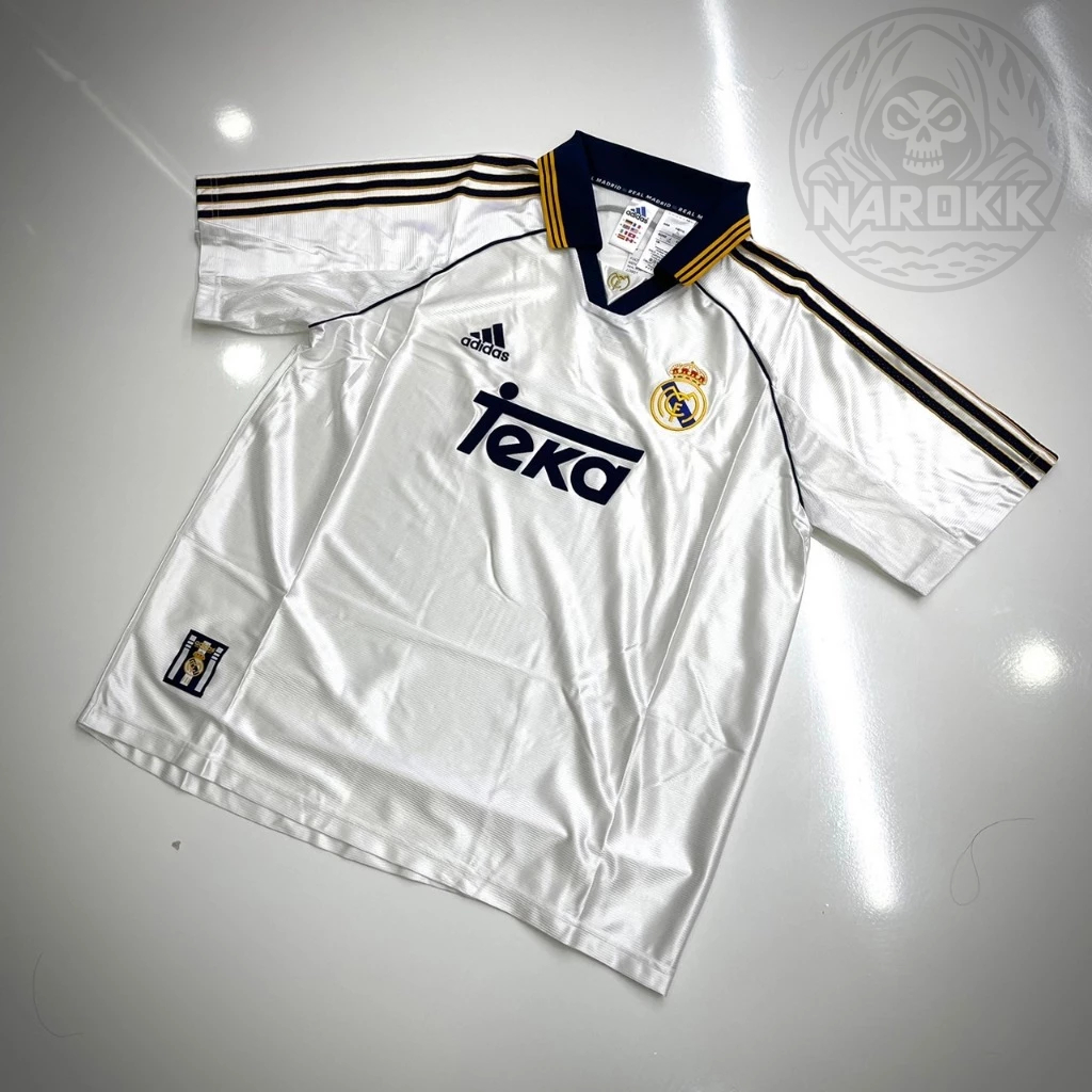 ADIDAS REAL MADRID 1999/2000 HOME RETRO JERSEY