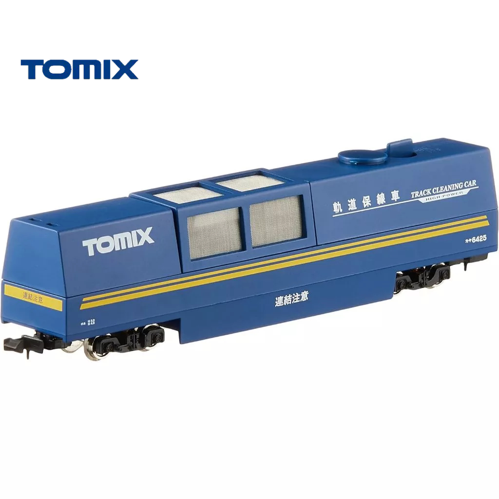 [N] <ของใหม่มือหนึ่ง> TOMIX 6425 Track Cleaning Car (Blue) (N scale) รถทำความสะอาดราง/ดูดฝุ่น