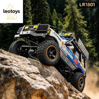 jxc lr1801 รถบังคับออฟโรด 1:18 ระบบไฟอัตโนมัติ+ล้อยางกันลื่น+ระบบกันกระแทก+เปลี่ยนเกียร์ได้ ของเล่นเด็ก