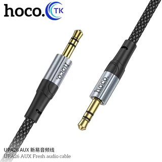 [ส่งไวจากไทย]HOCO UPA26 สาย AUX แจ็ค 3.5 มม. AUX สายสัญญาณเสียง ตัวผู้ 2 หัว สำหรับ ลำโพง รถยนต์ มือถือ [ของแท้ 100%]