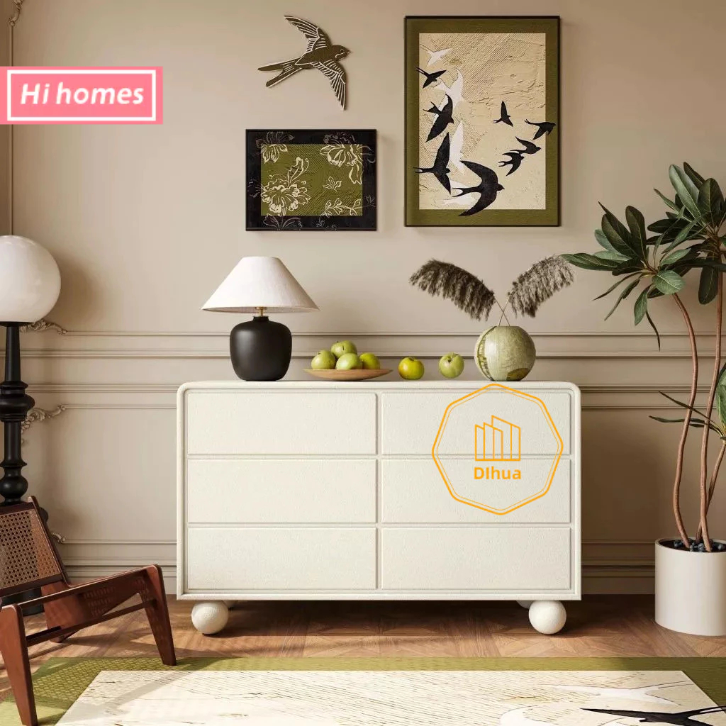 Hi homes- ตู้เก็บของในครัวเรือน ชั้นวางลิ้นชักหลายชั้น ไม่จำเป็นต้องติดตั้ง