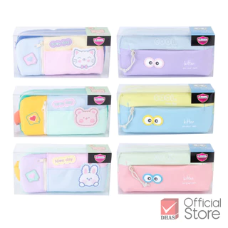 Master Art กระเป๋าดินสอ แฟนซี กระเป๋าผ้า Polyeste คละสี จำนวน 1 ชิ้น