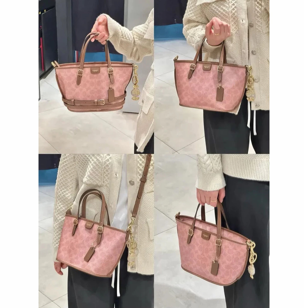 Women Tote Bag 21 CCD94 กระเป๋าผู้หญิง กระเป๋าถือ กระเป๋าสะพายข้าง ขนาดเล็ก 5C9O2D64