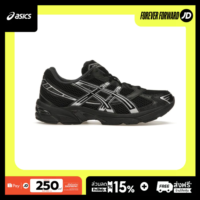 ของแท้ 100% ASICS Gel-1130 Black/Pure Silver 1201A906-001