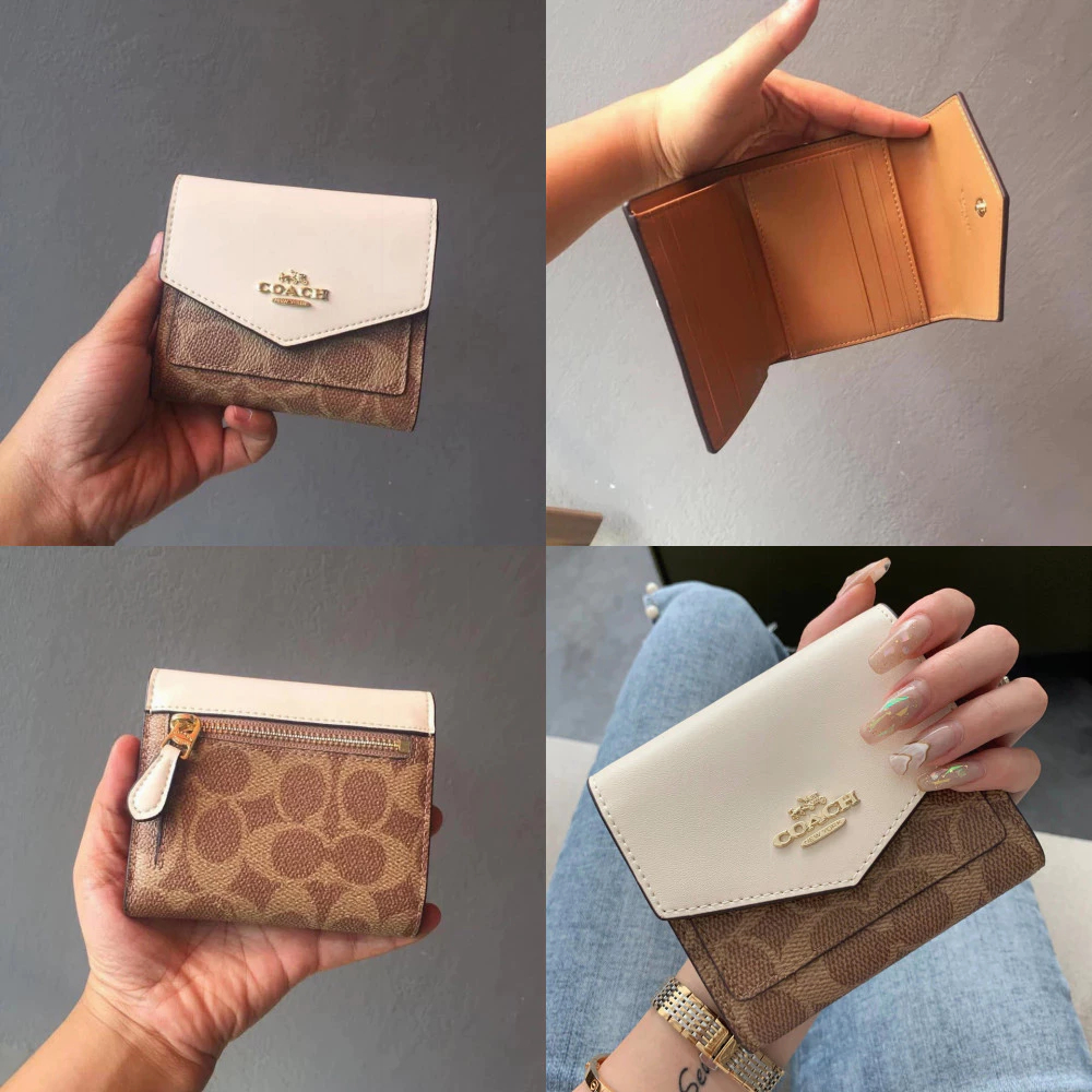 Women Wallet 31548 กระเป๋าสตางค์ ผู้หญิง กระเป๋าใส่เหรียญ ดีไซน์สีสันสดใส 9C5O3AC6H