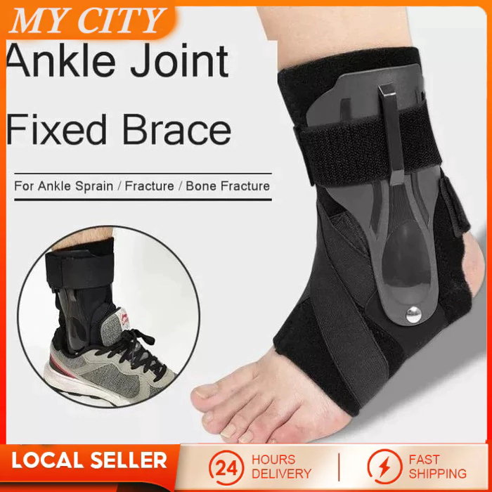 【COD】Ankle support braceซัพพอร์ตเท้าพยุงข้อเท้า ที่พยุงข้อเท้า อุปกรณ์พยุงข้อเท้าแบบมีแกนข้าง Ankle Brace