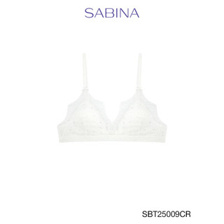 Sabina Club Dimanche เสื้อชั้นในไร้โครง รหัส SBT25009CR - สีครีม