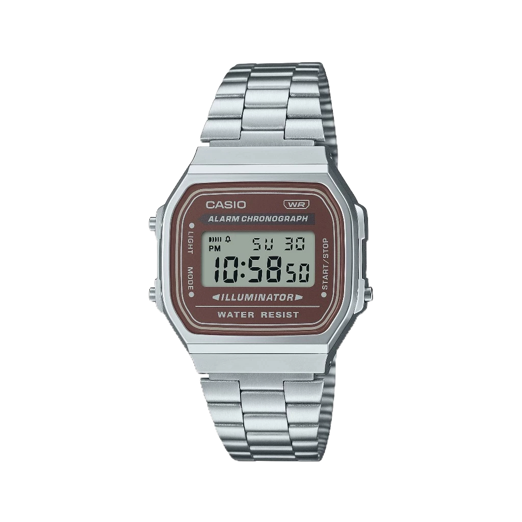 Casio นาฬิกาข้อมือ Unisex รุ่น A168WA-5AYDF Watch Quartz ( ระบบถ่าน )
