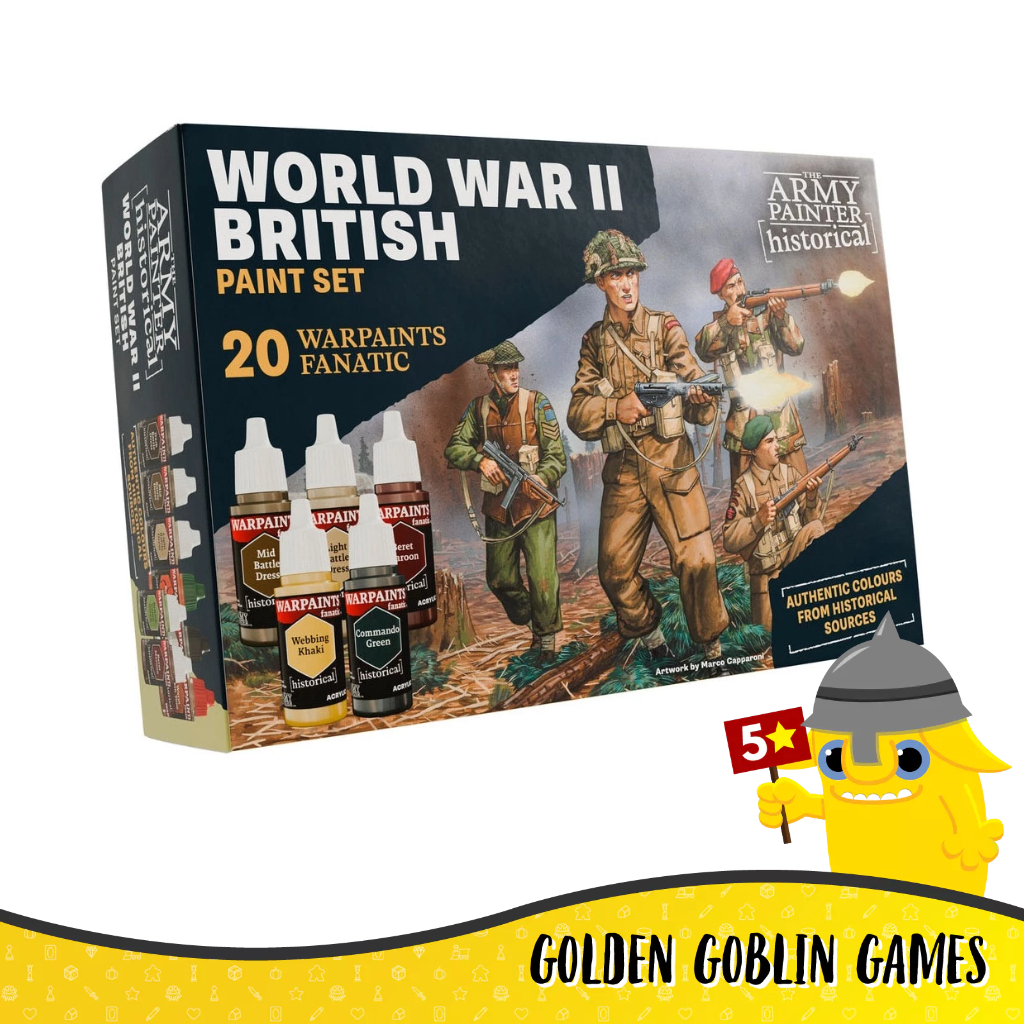 Warpaints Fanatic: World War II British Paint Set
