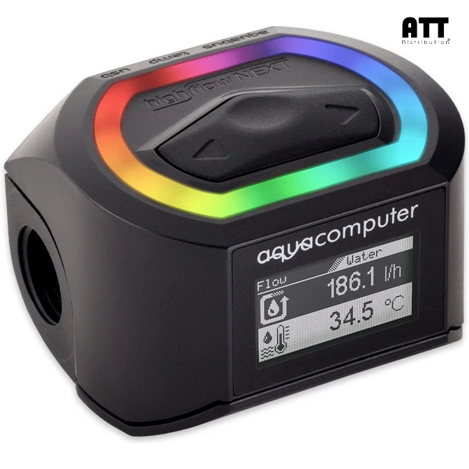 Aquacomputer Flow sensor high flow NEXT, G1/4