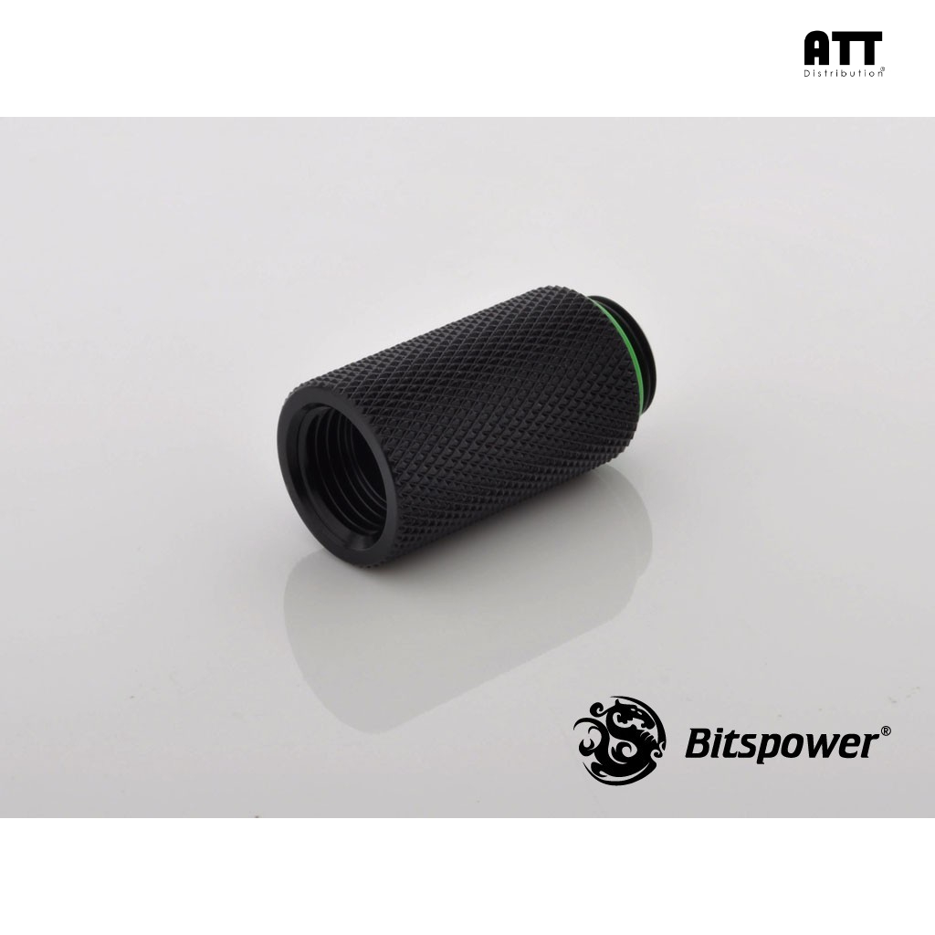 (2 PCS) G1/4" Matt Black IG1/4" Extender-30MM