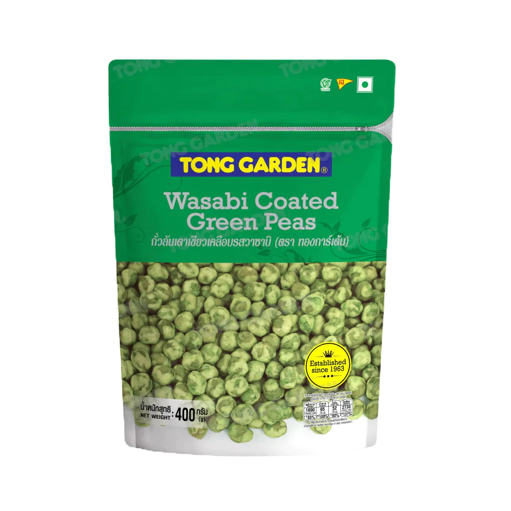 Tonggarden ถั่วลันเตาเคลือบรสวาซาบิ 400 กรัม