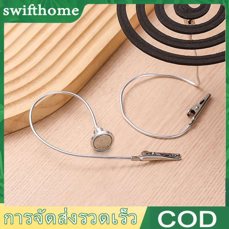 🟢COD🟢คลิปหนีบบันทึกสองหัว คลิปแสดงภาพสองหัวอเนกประสงค์ 28cm- ที่หนีบยึดแท็กราคาสินค้า - คลิปโน้ตก้านยาวดัดงอได้แบบพกพา
