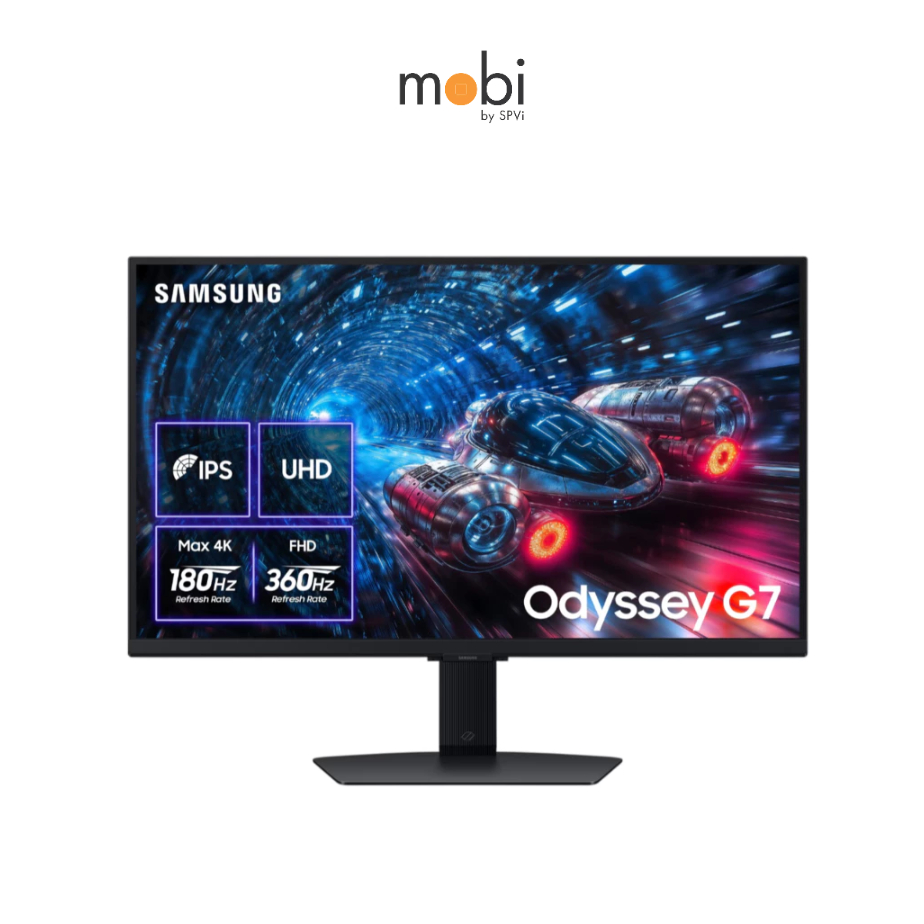 SAMSUNG จอมอนิเตอร์ 27" Odyssey G7 G70F 4K 180Hz Gaming Monitor | LS27FG702EEXXT