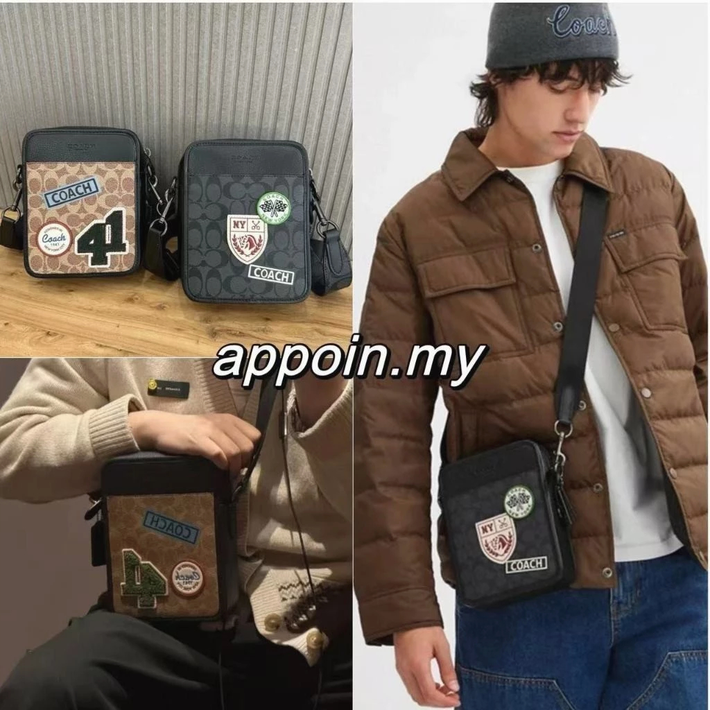 Sullivan CY894 CY895 กระเป๋าใส่โทรศัพท์ กระเป๋าผู้ชาย กระเป๋าสะพาย สไตล์คลาสสิค D45C6H12