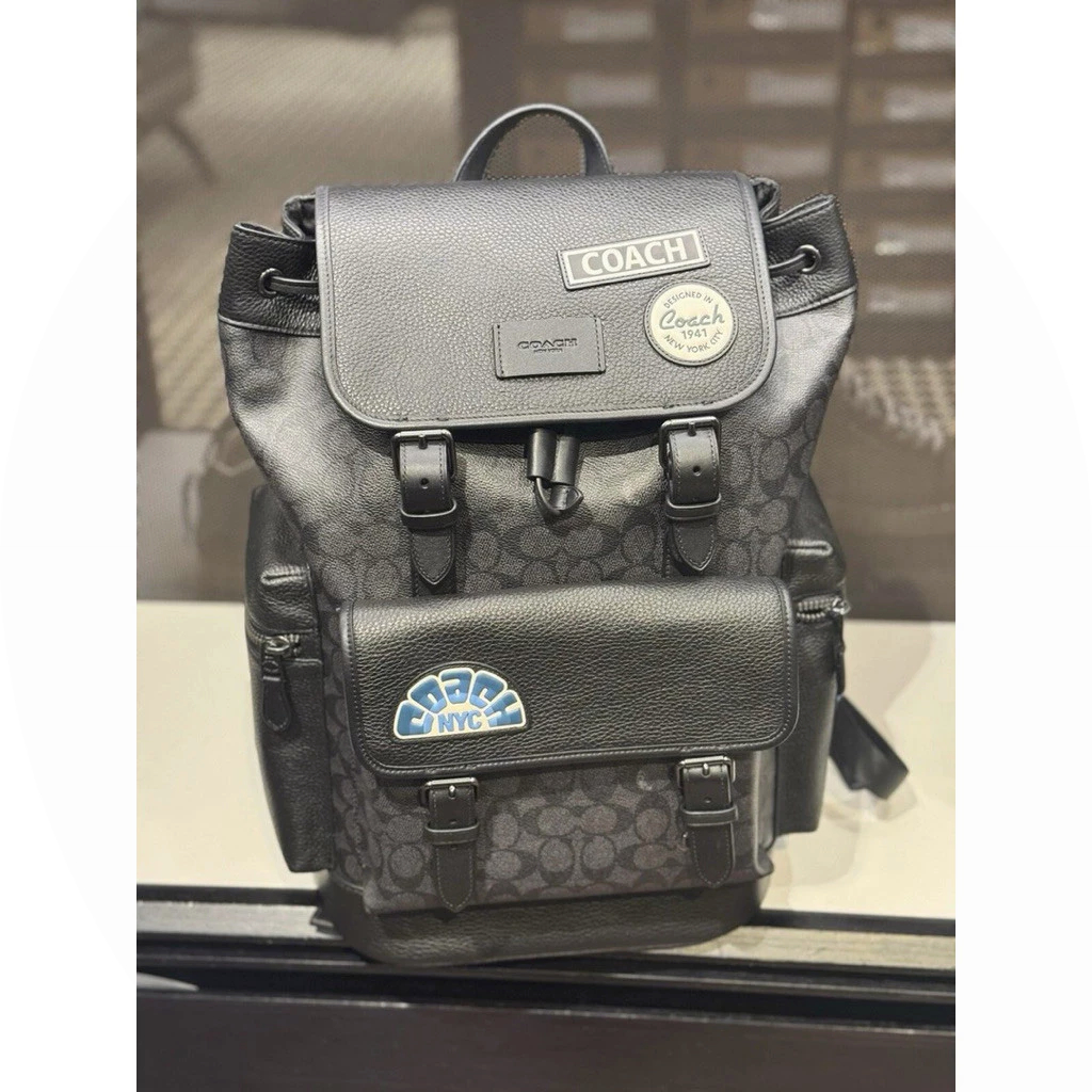 Sprint Backpack With Patches CY818 กระเป๋าเป้สะพายหลัง กระเป๋าผู้ชาย กระเป๋าเป้ Y74H83C6
