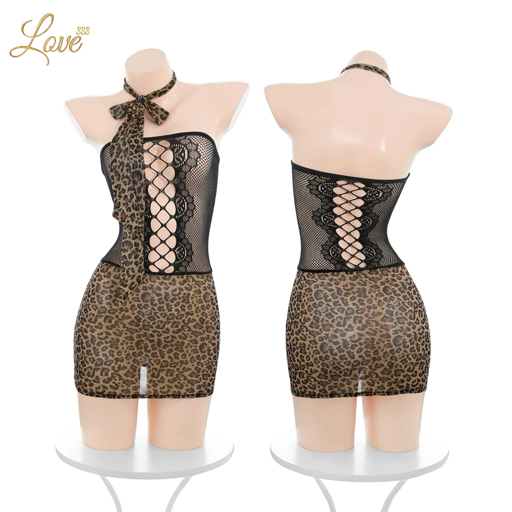 ชุดนอนเซ็กซี่ นอนไม่ได้นอน เสือ รุ่น Dzy90 (Pi) 🏆เกรดพรีเมี่ยมแท้ Love888