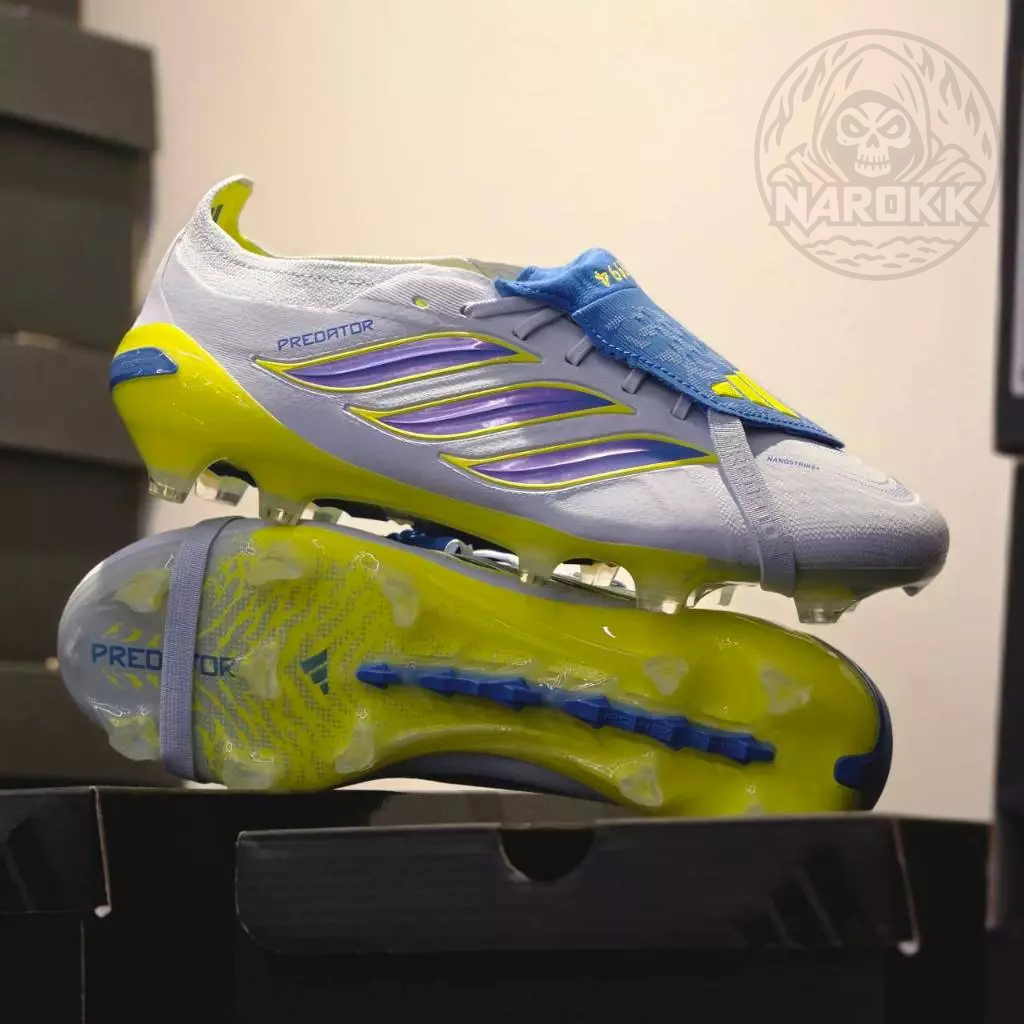 PREDATOR ELITE FT FG 26 ฟ้า-เหลือง ของแท้100%