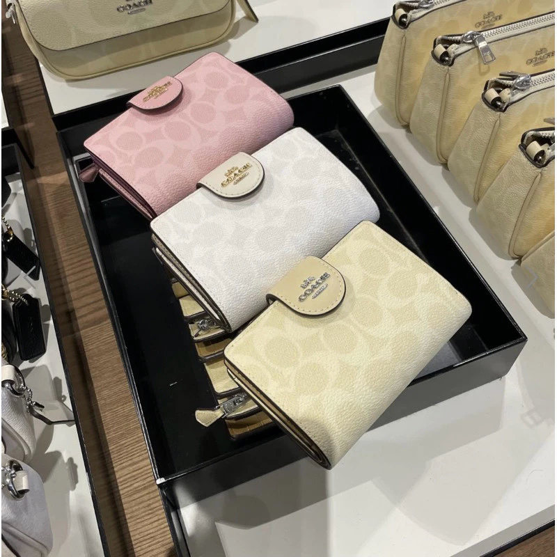 Short Wallet CW786 กระเป๋าตังค์ใบสั้นผู้หญิง กระเป๋าสตางค์ กระเป๋าใส่เหรียญ ทรงซิปรอบ ช่องเยอะ Y66U3