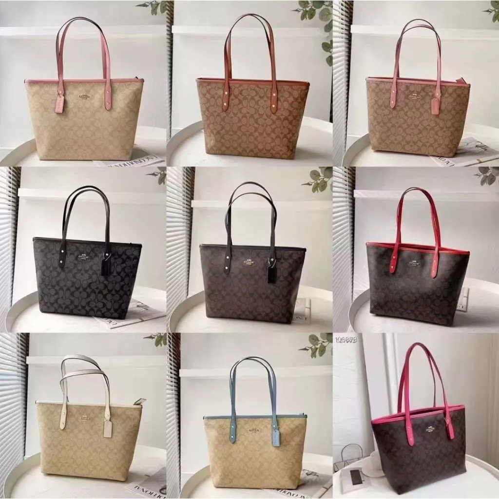 Tote Bag กระเป๋าผู้หญิง กระเป๋าสะพายข้าง กระเป๋าถือ ความจุเยอะ F58292 CCQ28