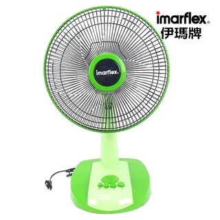IMARFLEX_1 พัดลม ตั้งโต๊ะ สีทูโทน 12 นิ้ว IF-962X