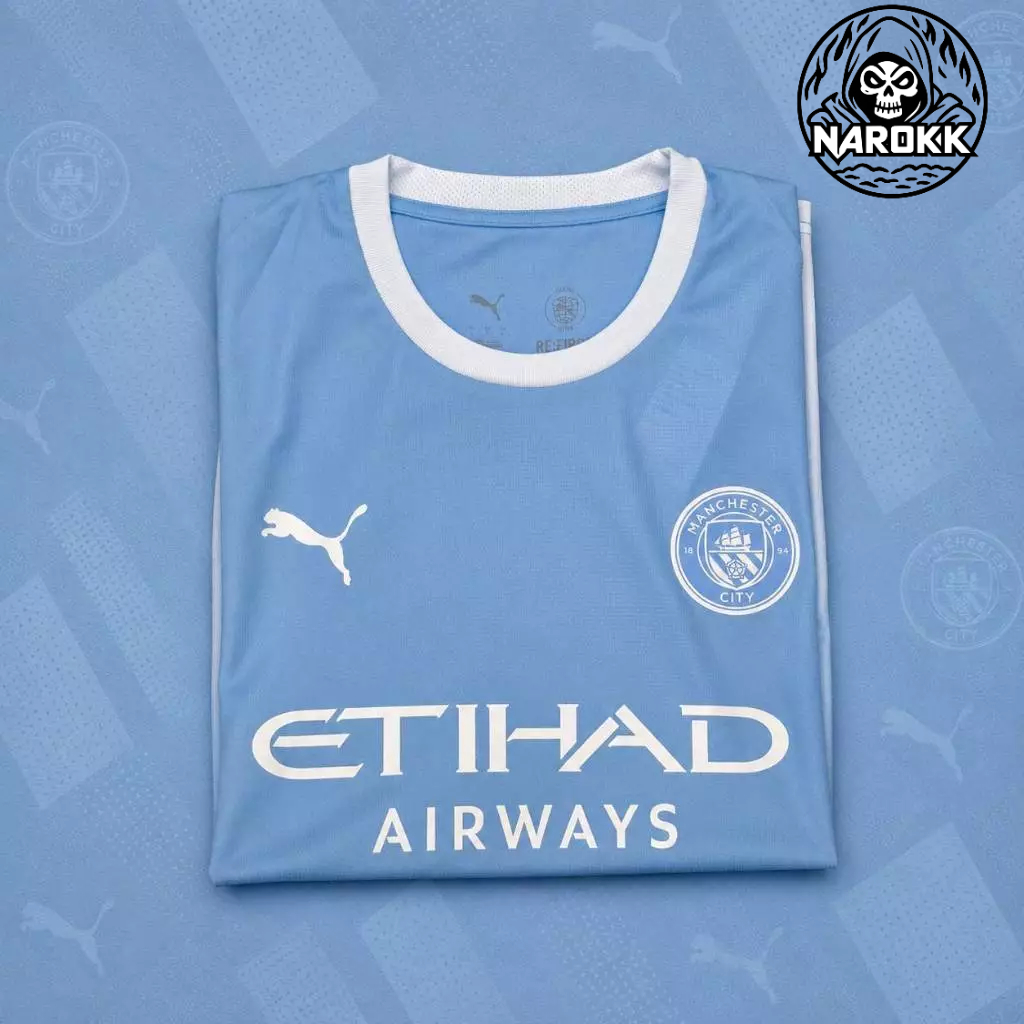 MANCHESTER CITY 26/27 HOME REPLICA JERSEY ของแท้ 100% สีฟ้า