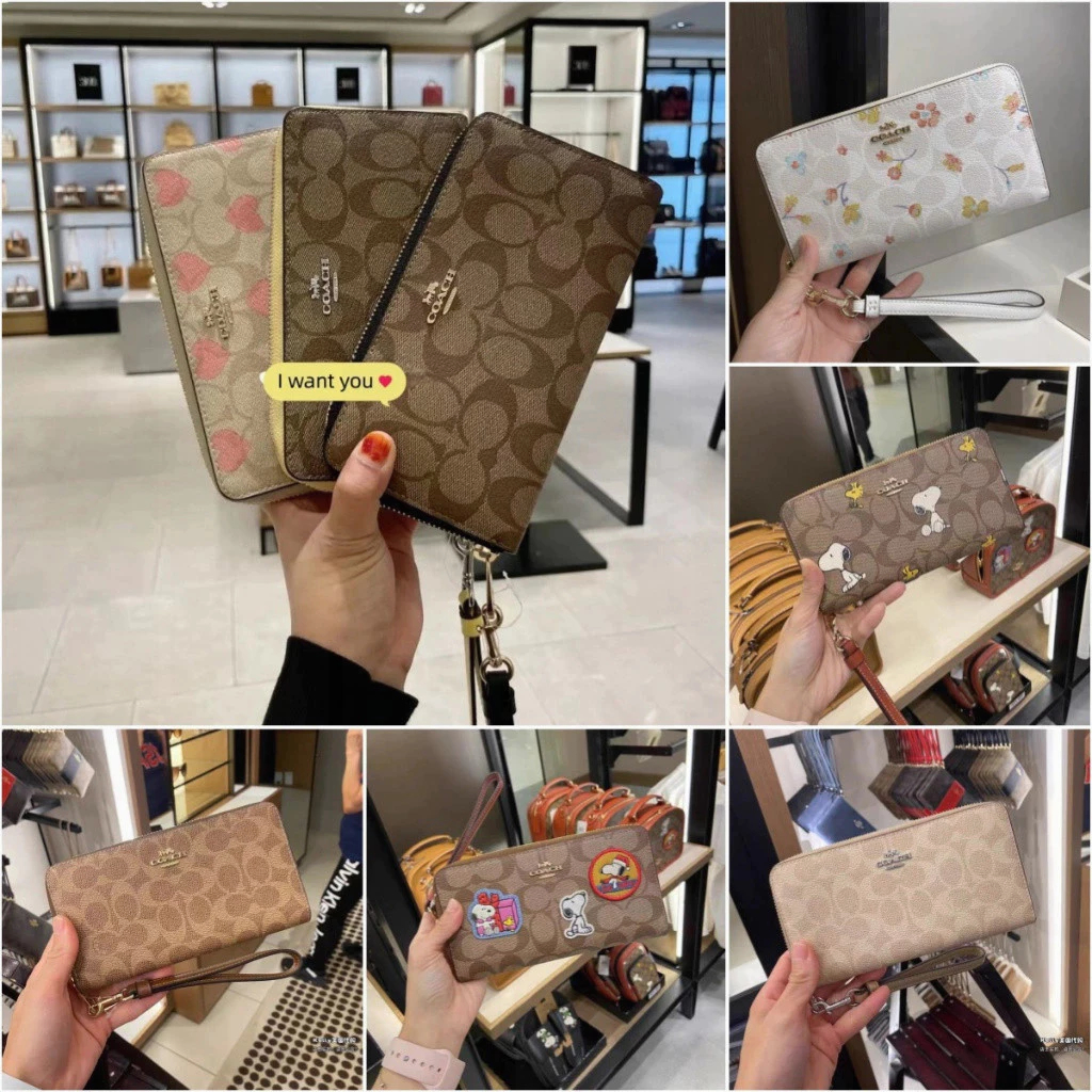 Wristlet Wallet CW778 กระเป๋าคล้องมือผู้หญิง กระเป๋าตังค์ V7W99UI53