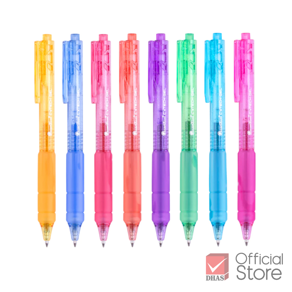 Quantum ปากกาสี ปากกาเจล สีกลิตเตอร์ ไซเทค 0.7 จำนวน 1 ด้าม