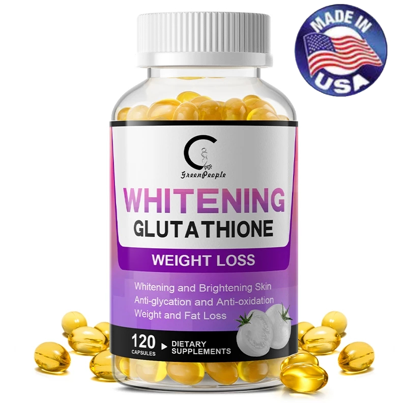 Glutathione + White Tomato Extract กลูต้าไธโอน + มะเขือเทศขาว (120 แคปซูล) Anti-Glycation & Anti-Oxidation