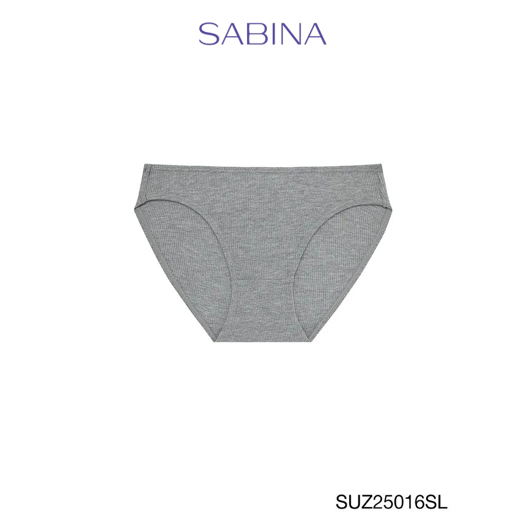 Sabina Panty Zone Everyday Series กางเกงในทรงบิกินี่ รหัส SUZ25016SL - สีเทาอ่อน