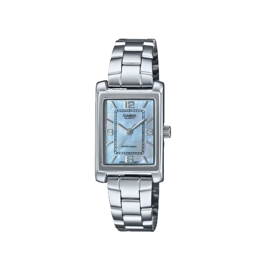 Casio นาฬิกาข้อมือผู้หญิง LTP-1234DS-2ADF Lady watch Quartz