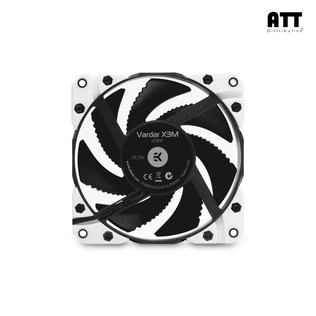 EK-Vardar X3M 120ER (500-2200 rpm) - White