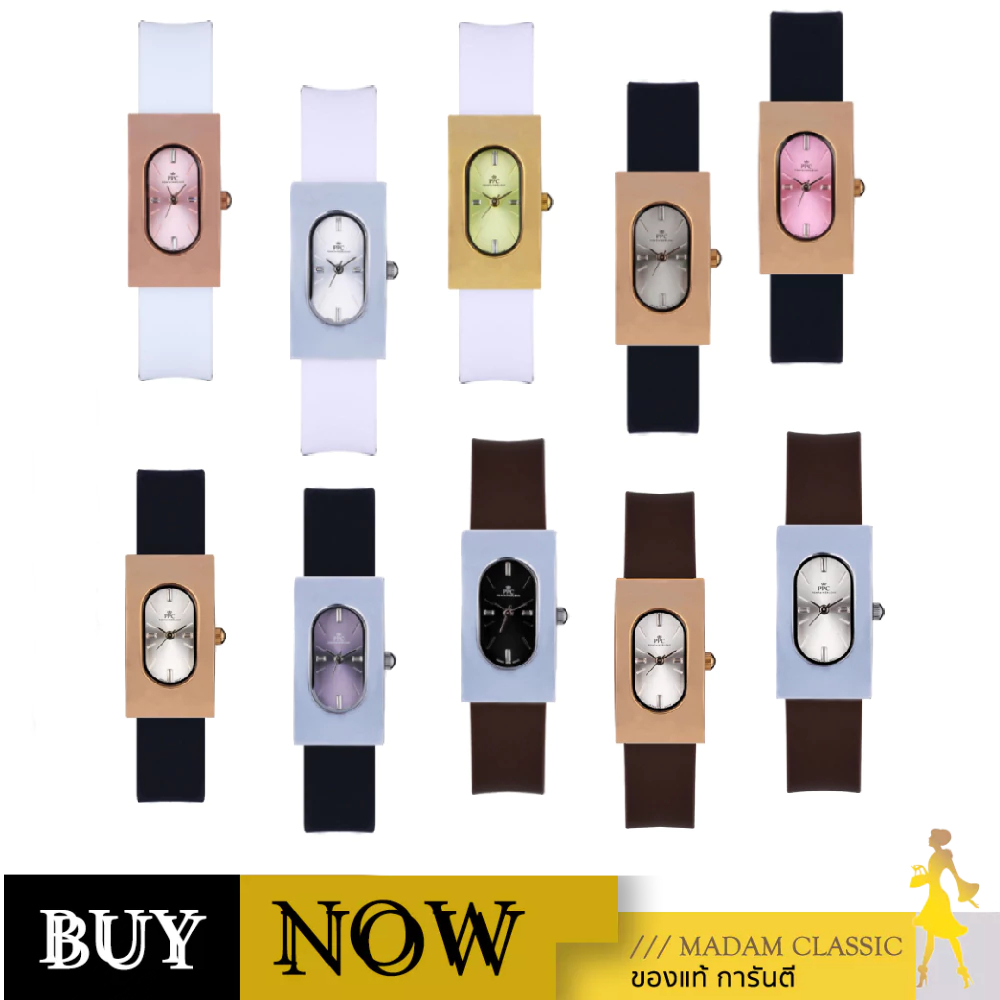 PPC FONTAINEBLEAU นาฬิกาข้อมือผู้หญิง PPC-DF03 [Pre-Order จัดส่ง 7-9 วัน]