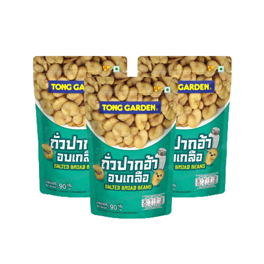 Tonggarden ถั่วปากอ้าอบเกลือ 90 กรัม (แบบแพ็ค)