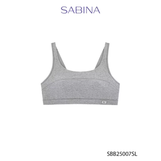 Sabina Sbn Sport Light to Medium Support เสื้อชั้นใน ไร้โครง รหัส SBB25007SL - สีเทาอ่อน