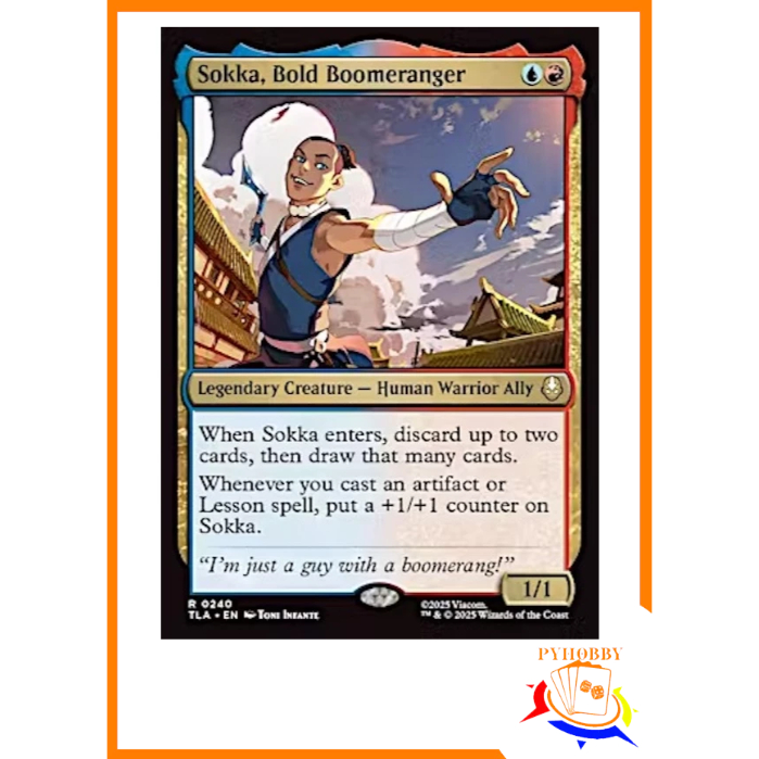 [MTG] Avatar: The Last Airbender: Sokka, Bold Boomeranger
