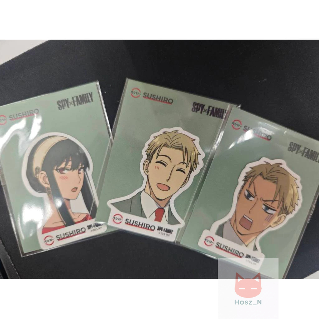 [เพิ่มลายใหม่] ของสะสม Sushiro Spy x Family