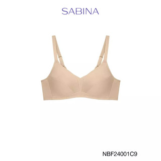 [Online Exclusive]  Sabina Forever Young Level 1 เสื้อชั้นใน ไร้โครง รหัส NBF24001C9 - สีเนื้อ