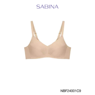 [Online Exclusive] Sabina Forever Young Level 1 เสื้อชั้นใน ไร้โครง รหัส NBF24001C9 - สีเนื้อ
