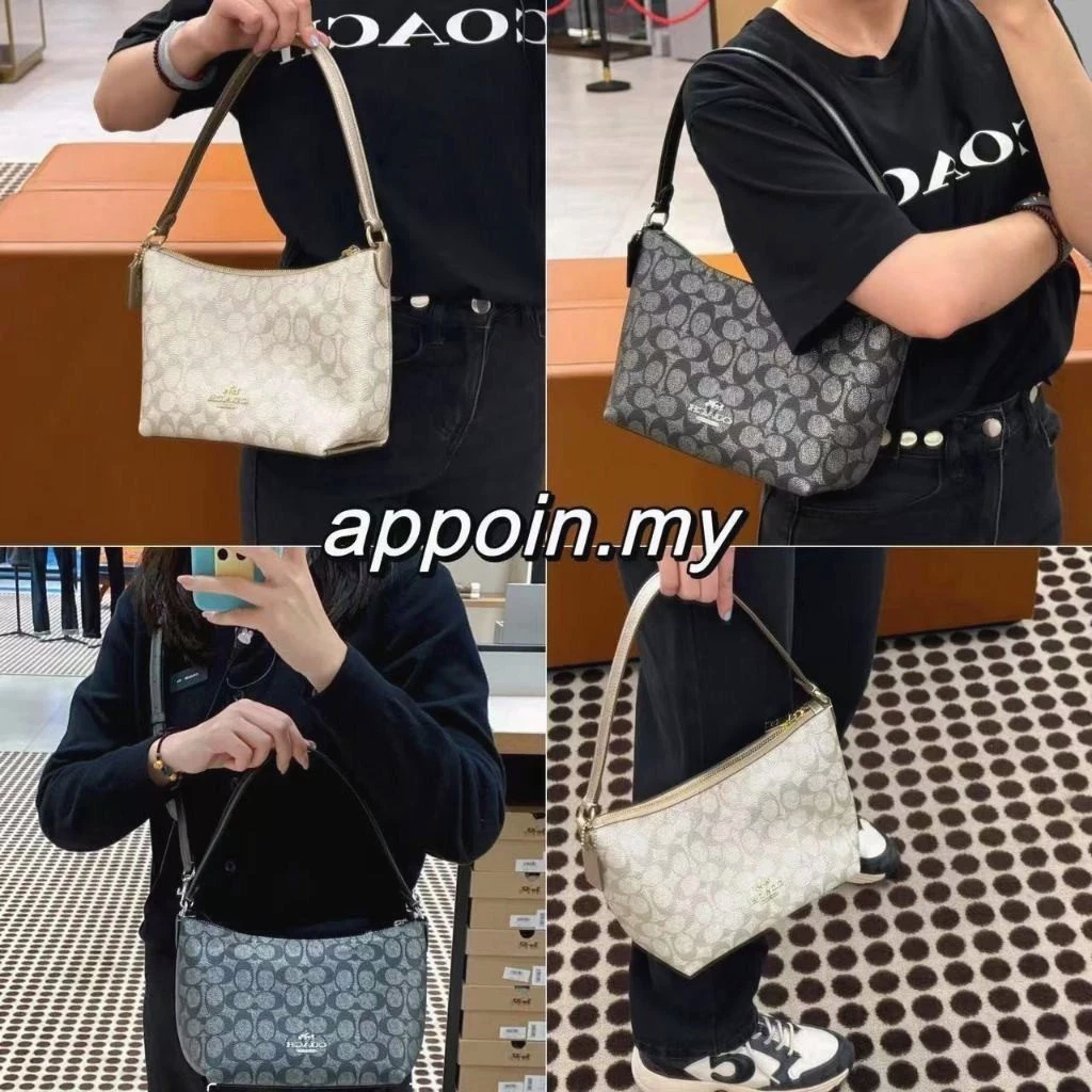 Signature Zip Top 20 CW391 Zipper closure handbag กระเป๋า กระเป๋าผู้หญิง กระเป๋าสะพาย Y74H83C6