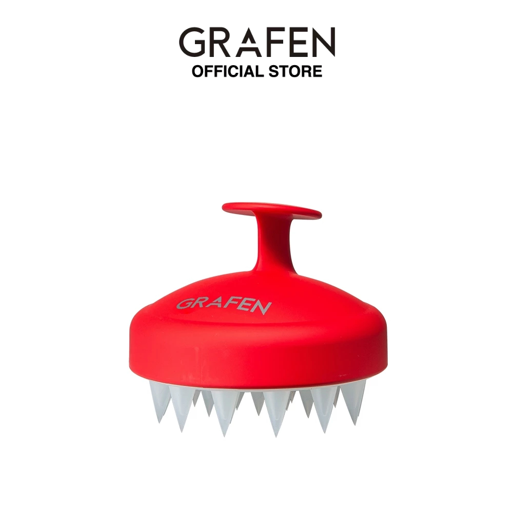 GRAFEN Edge Finger #Red (แปรงสระผม)