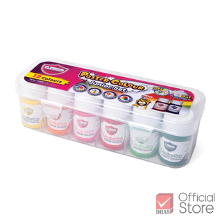 Master Art สีโปสเตอร์ 12 สี ขนาด 15 มล. (พร้อมถาดสีในตัว) - 1 ชุด