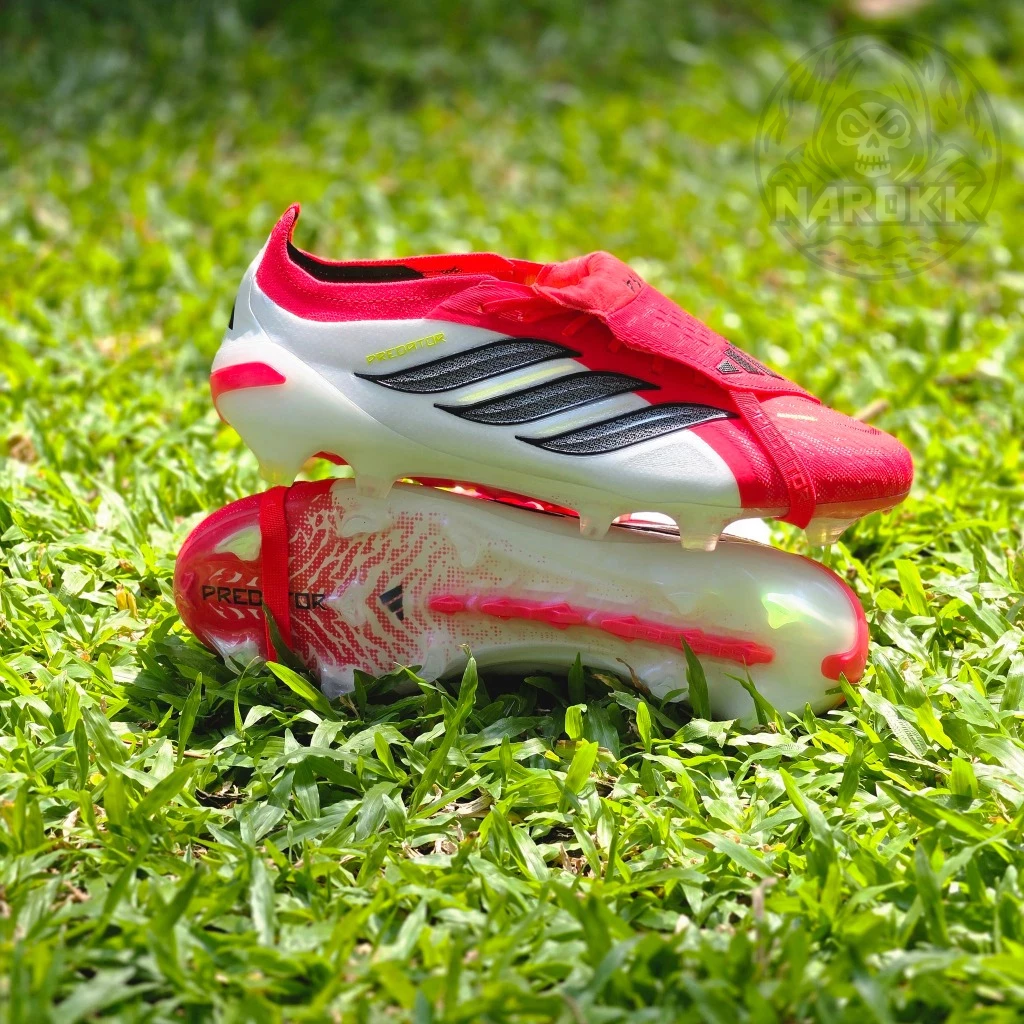 PREDATOR ELITE FT FG 26 แดง-ขาว