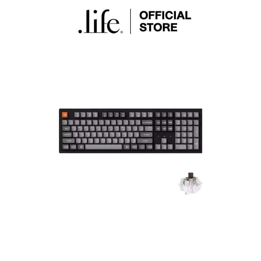 คีย์บอร์ด Keychron K10 ไร้สาย ขนาดเต็ม รองรับภาษาอังกฤษและไทย สวิตช์แบบ MX ปรับเปลี่ยนได้